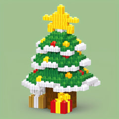 DIY Christmas Tree Building Blocks Assembly Toys