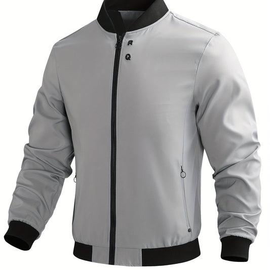 Men's Zip Up Jacket for Outdoor Activities