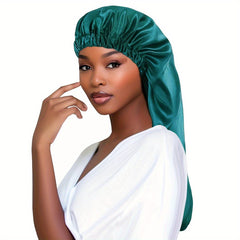 Women's Extra Long Satin Hair Bonnet for Night Sleeping