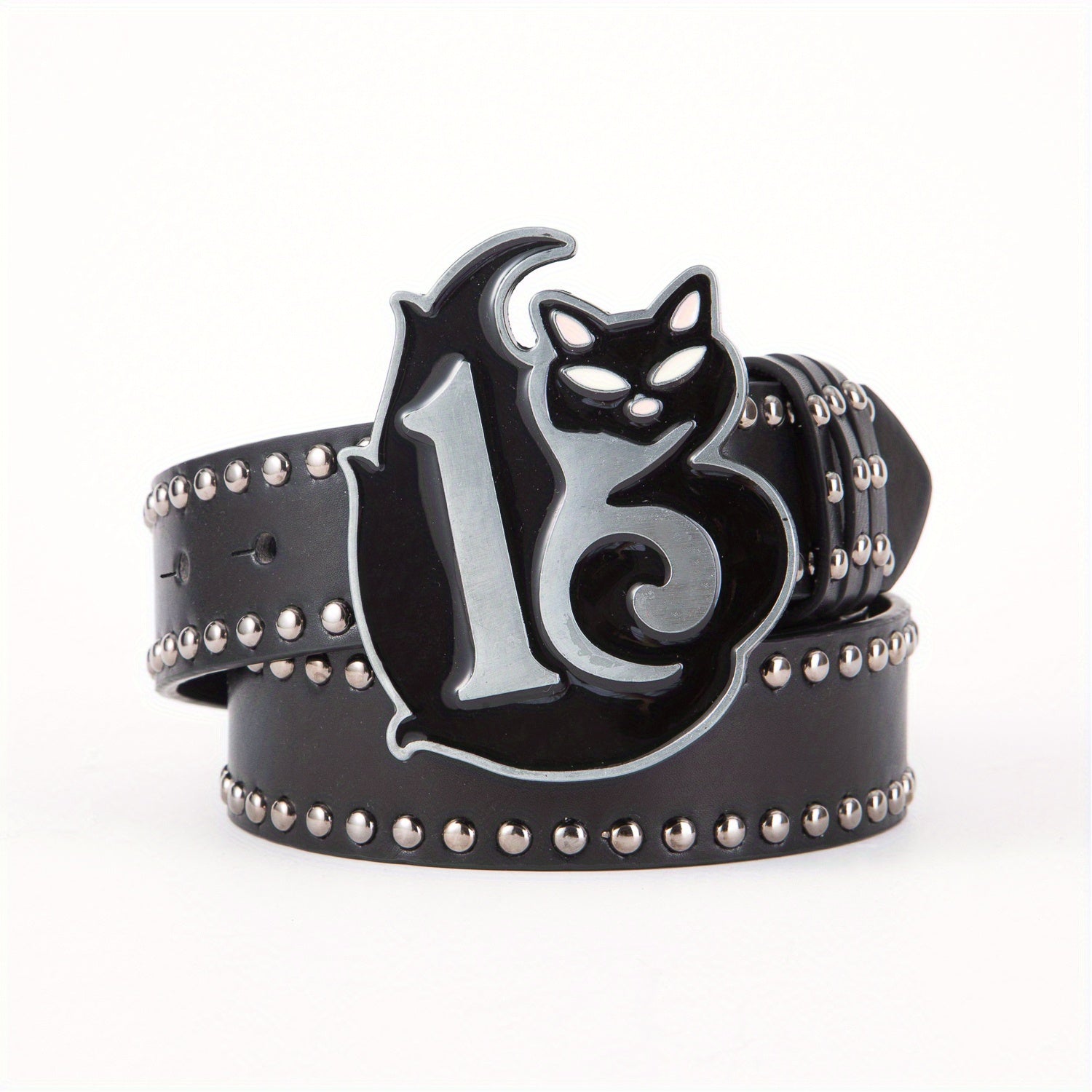 Rock Style Men's Belt Rivet Punk Style Belt