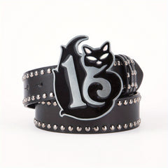 Rock Style Men's Belt Rivet Punk Style Belt