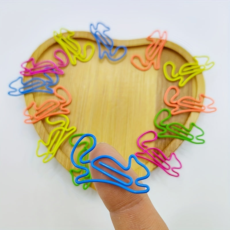 30pcs Animal Shaped Paper Clip Metal Creative Paper Clip