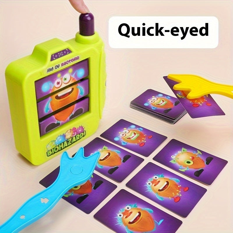 Monster Match Fast Reaction Party Board Game
