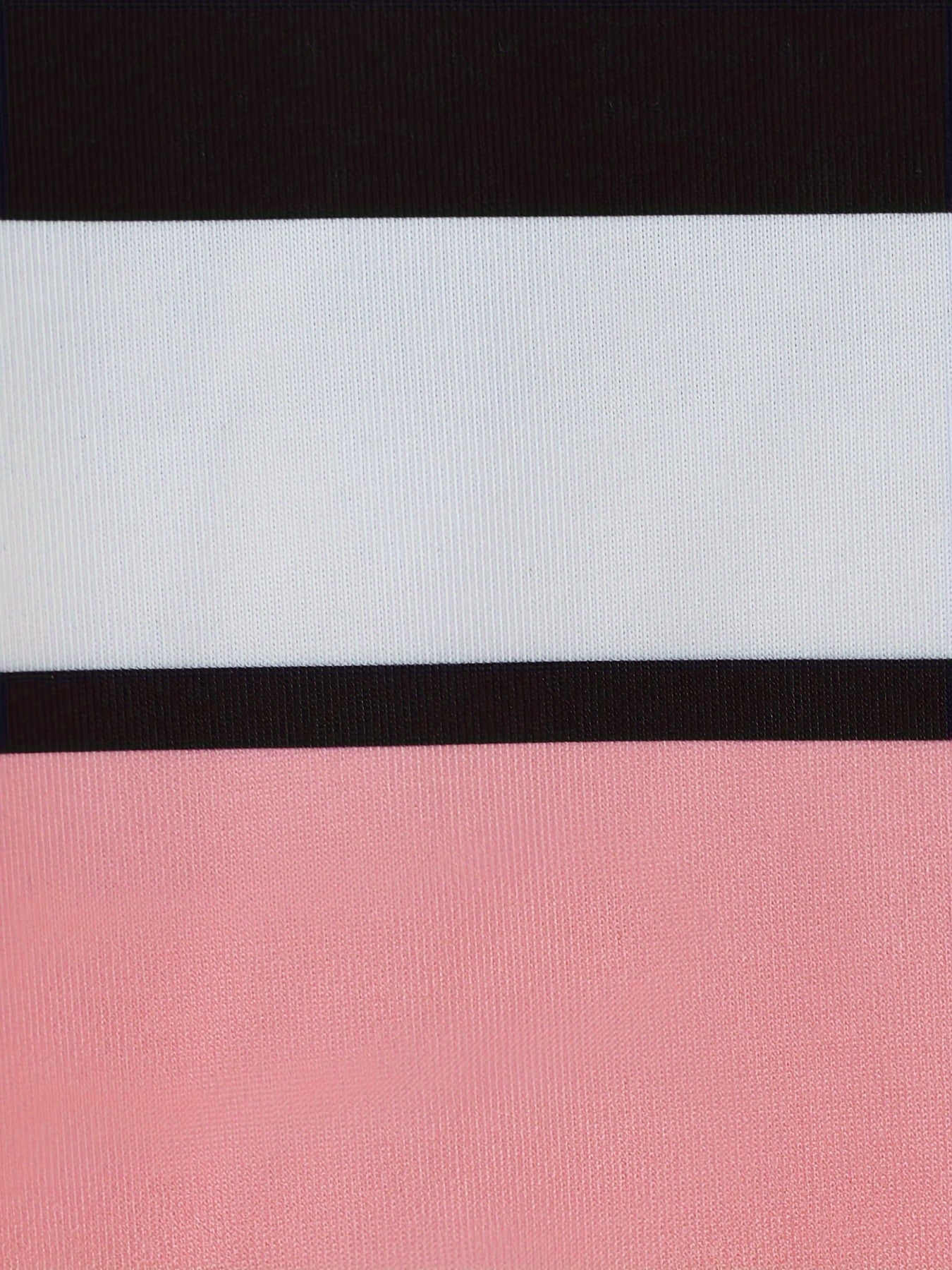  Colorblock Long Sleeve Midi Dress
