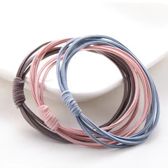 Seamless Hair Tie Hair Rope No Crease Ponytail Holders