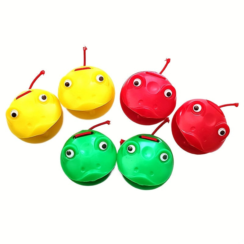 Cartoon Frog Percussion Soundboard Music Instrument for Performance