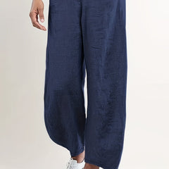  High Rise Wide Leg Pants