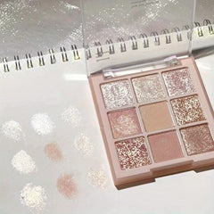 Milk Tea 9 Eyeshadow Palette Matte & Shimmer Finish