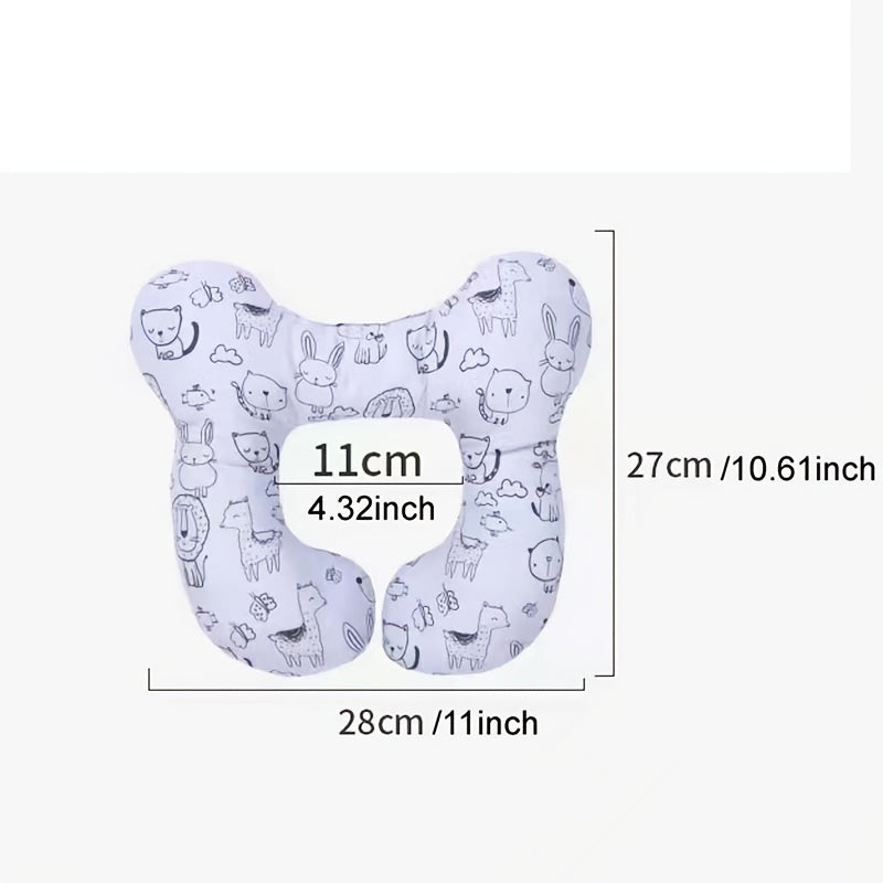 Adorable Cat Shaped Baby Travel Pillow for 0-1 Year Olds