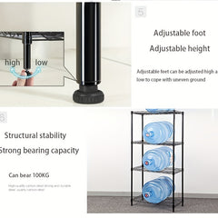 Adjustable Metal Storage Rack for Kitchen Organizer