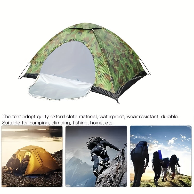 2 Person Camouflage Waterproof Camping Tent