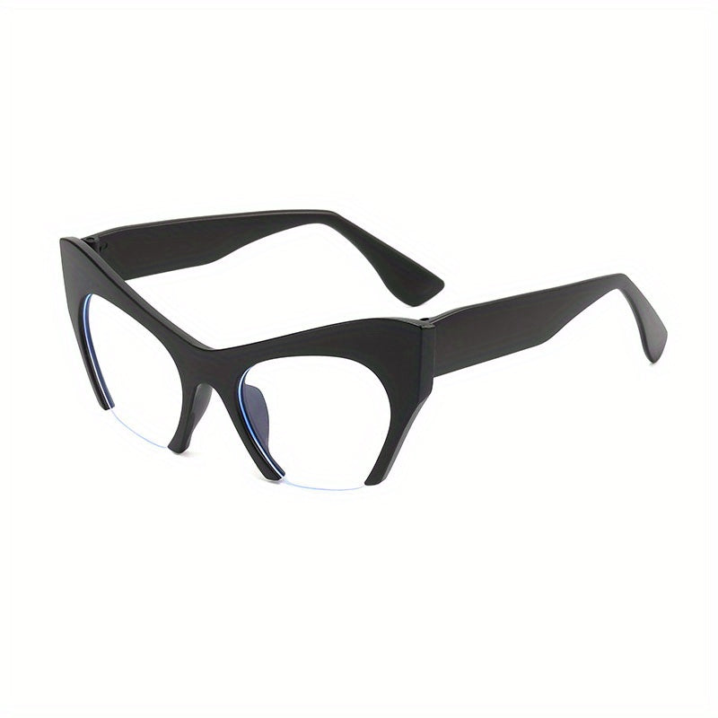 Vintage Cat Eye Women Glasses Metal Eyewear