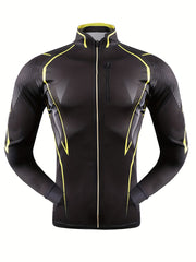 Men's Sun Protection Jacket Quick Dry Long Sleeve Rash Guard