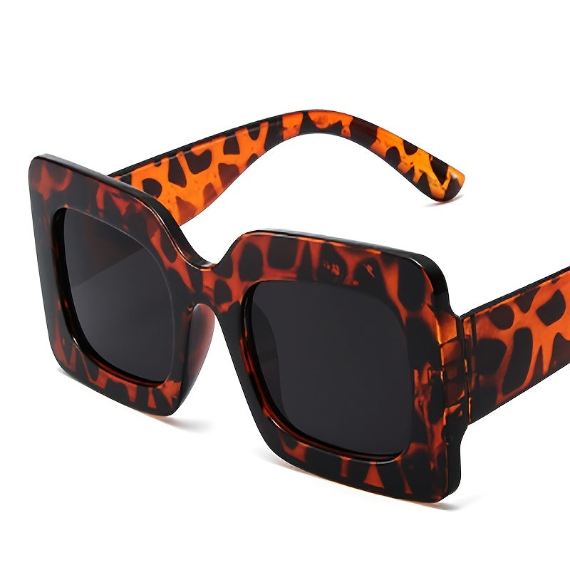 Y2K Square Sunglasses Jelly Glasses UV400