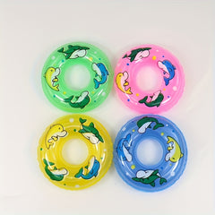 5-Piece Set Inflatable Mini Swimming Ring for Kids Bathtub Water Game
