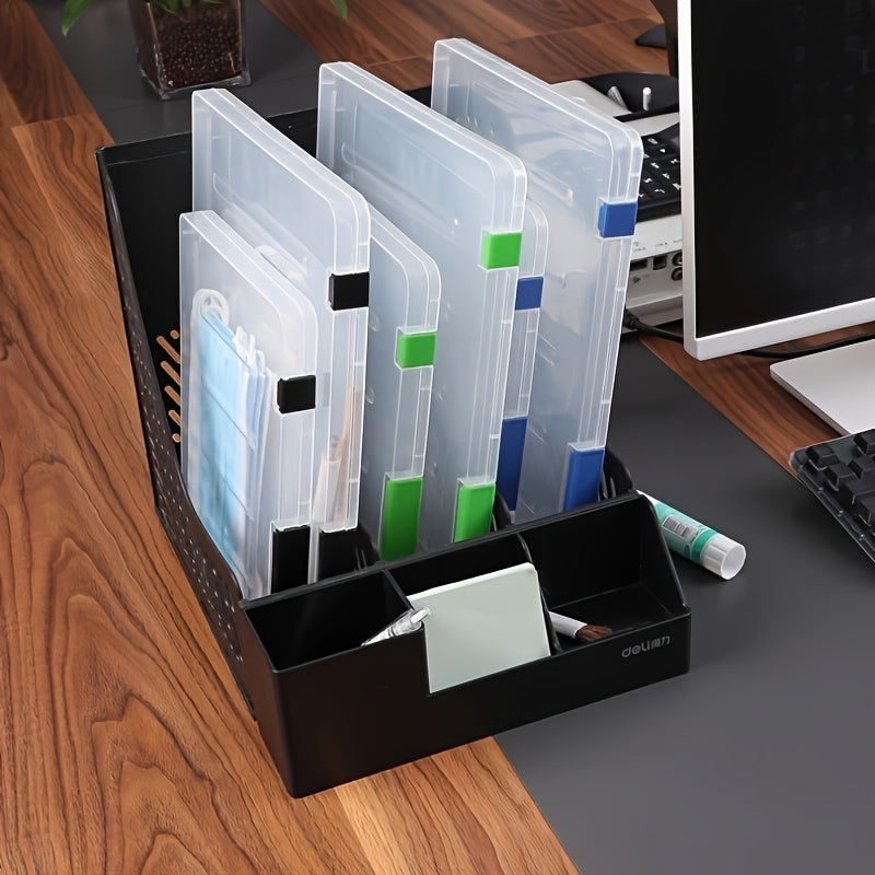 A4 A5 Plastic Transparent File Box Document Storage