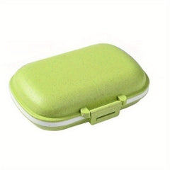 8 Grid Portable Sealed Medicine Box for Outdoor Camping Hiking Fishing