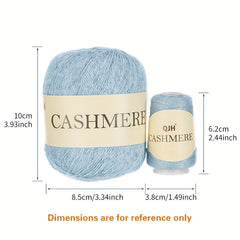 6pcs Cashmere Knitted Yarn - DIY Process Wool Baby Yarn