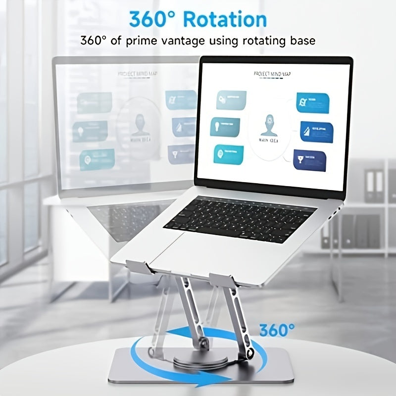 Foldable Tablet Bracket Stand 360&deg; Rotating Laptop Bracket