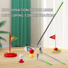 Kids Toy Golf Set Toddler Outdoor Golf Toy Set Young Golfer Sports