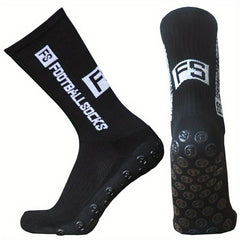 Non-slip Mid Calf Athletic Socks for Football