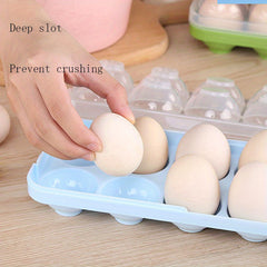 Multipurpose Fridge Egg Storage Box Double Layer Lid