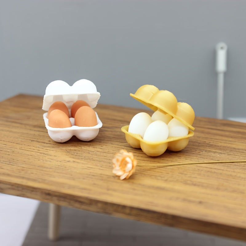 1:12 Scale Model Egg Crisper with Egg Tray