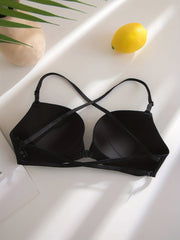 Front Buckle Push Up Bra Comfy & Breathable Women's Lingerie