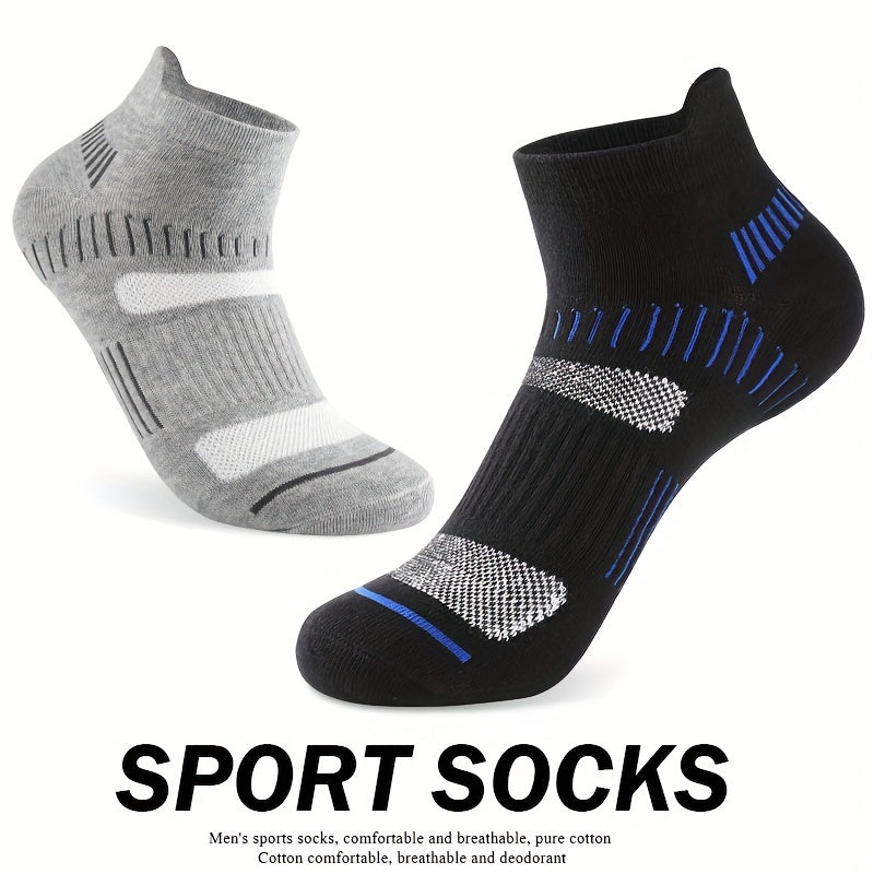 1 Pair Running Ankle Socks Shock Absorbing Sports Socks