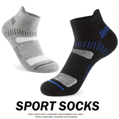 1 Pair Running Ankle Socks Shock Absorbing Sports Socks