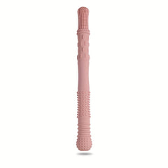Silicone Teething Toy for Babies Kids Hollow Teether Tube Chew Straw Sensory