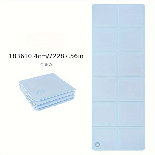 TPE Non-slip Yoga Mat Foldable Fitness Mat