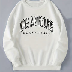 LA Print Crew Neck Sweatshirt