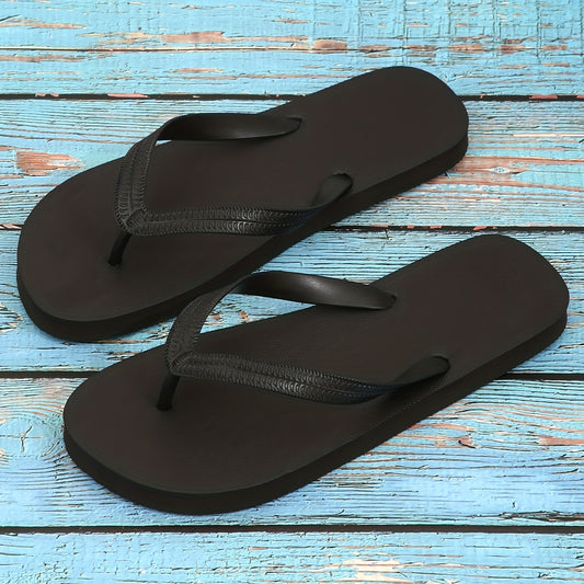 Women's Minimalist Flat Flip Flops Slip On Outdoor Non slip Slides Shoes