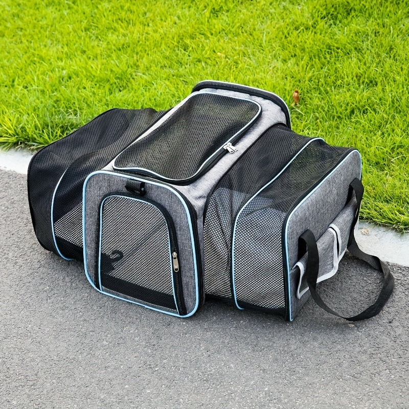Expandable & Breathable Pet Carrier Backpack Portable & Foldable