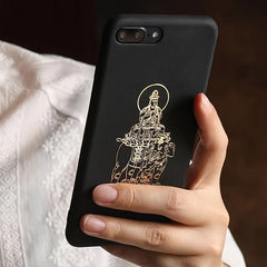 8pcs Guardian God Phone Stickers - Add Faith to Your Device
