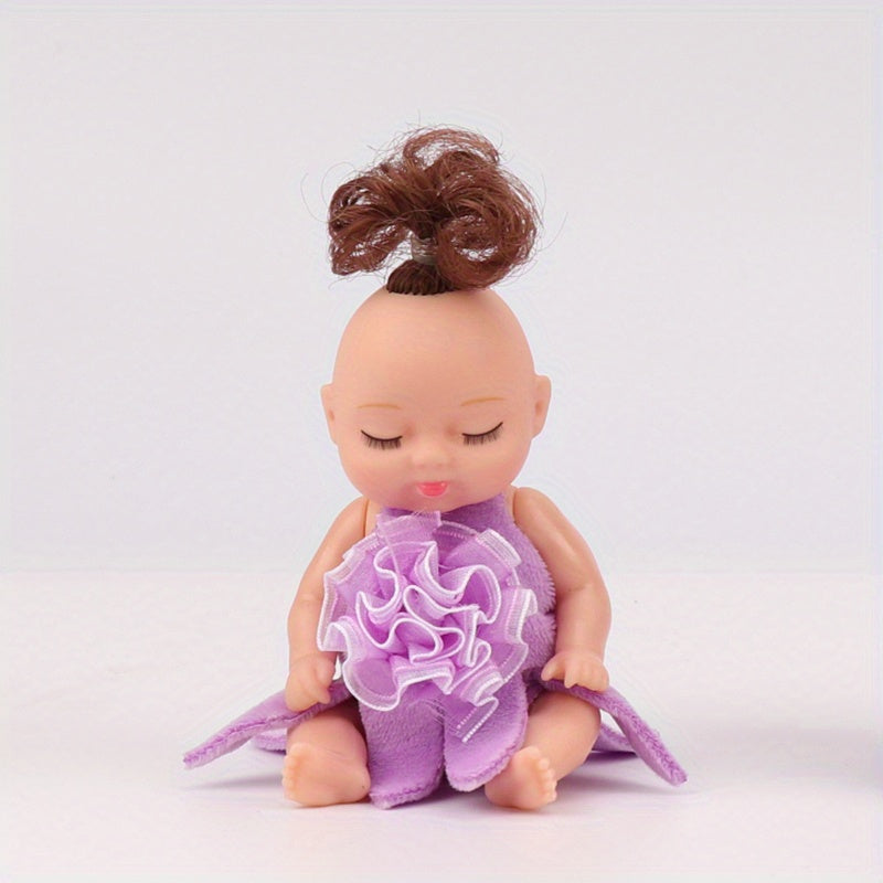 Mini Forest Reborn Doll Toy with Clothes and Accessories