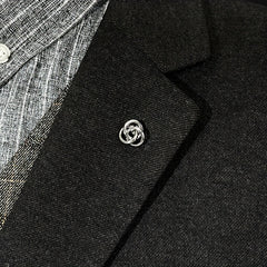 Tie Clips Shirt Clothes Collar Buckle Metal Pin Fixed Buckle Suit Brooch