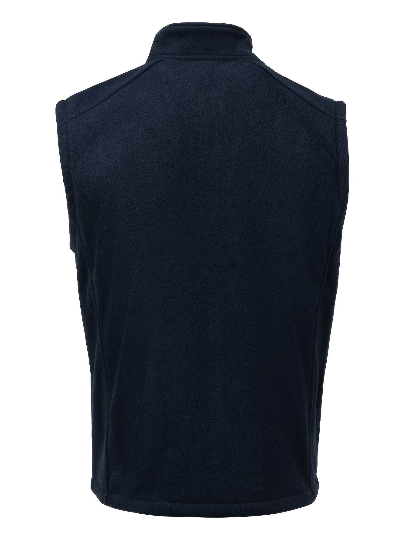 Men's Fleece Vest Zip Up Sleeveless Jacket Outdoor Fall Winter