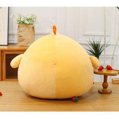 Little Yellow Chicken Plush Toy Soft Stuffed Animal Doll Perfect Gift for Kids