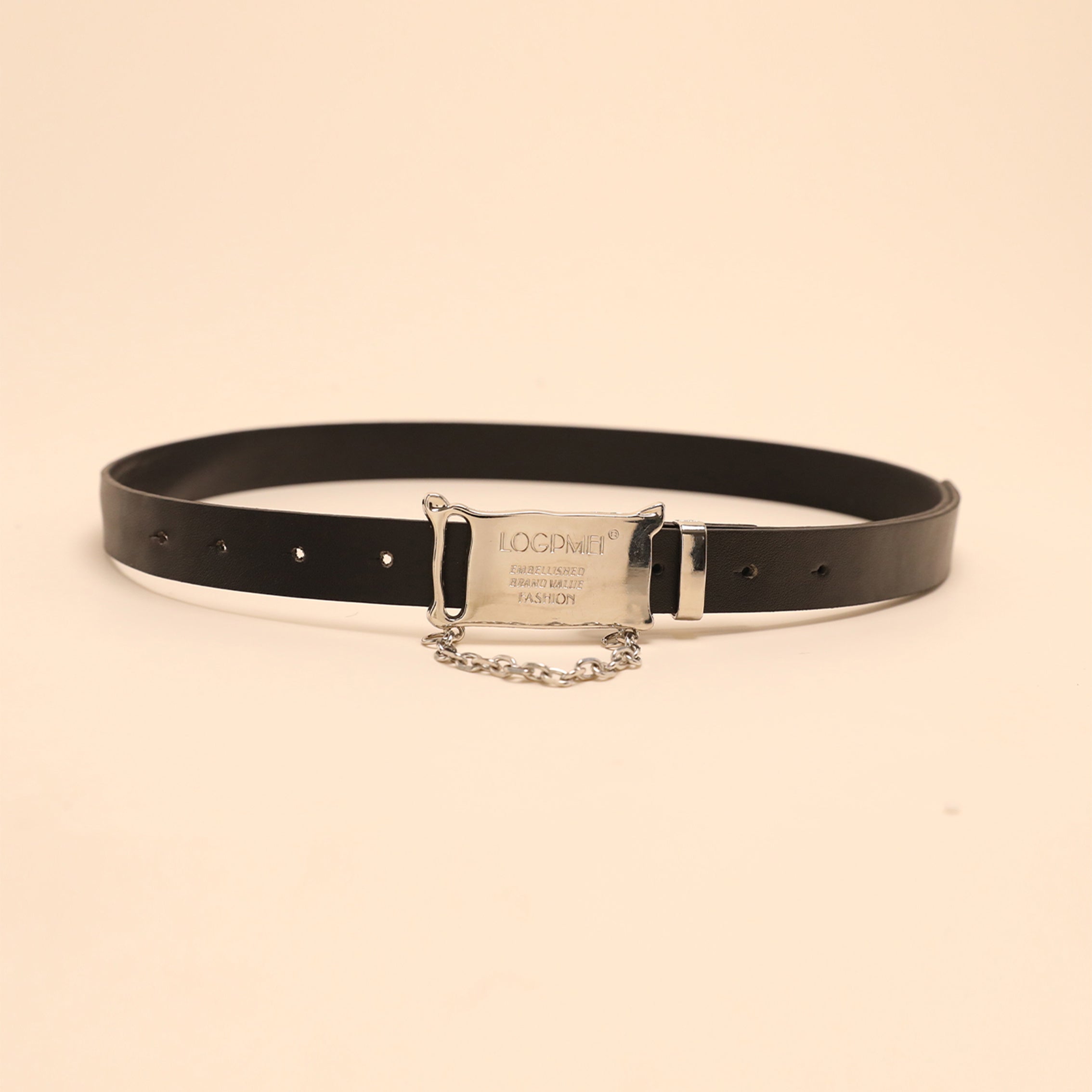 Chain Tassel Buckle Belt Unisex PU Belt Casual Jeans Pants Belts