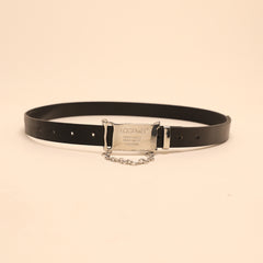 Chain Tassel Buckle Belt Unisex PU Belt Casual Jeans Pants Belts
