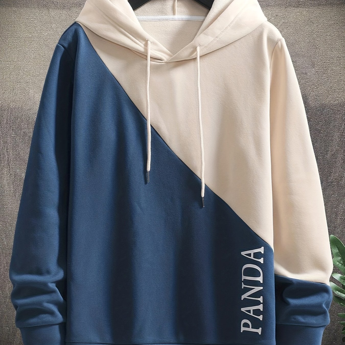 Men's Loose Hooded Pullover for Spring Autumn