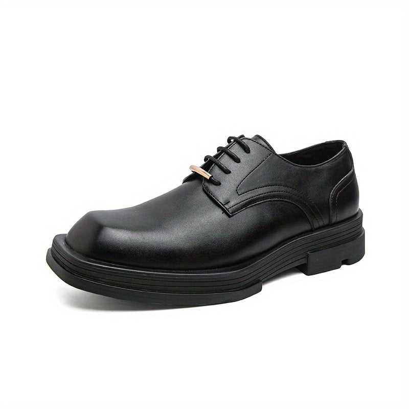 Women's Square Toe Lace Up Loafers Low Top Business Shoes
