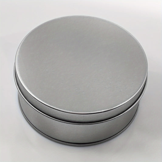 1pc Round Metal Dice Box - Silver Metal Dice Box for Storing Dice