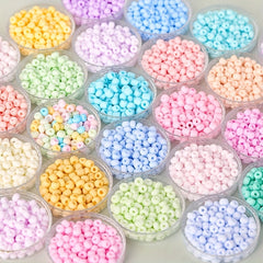 Macaron Glass Seed Beads Matte Small Pony Beads for Jewelry Making DIY Craft