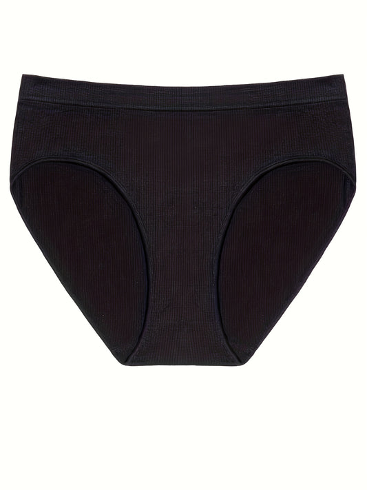 Seamless Breathable Briefs Stretchy Panties Women's Lingerie