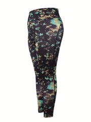 Women's Plus Tie Dye High Rise Skinny Leggings