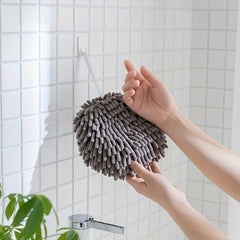 Quick Drying Grey Hand Towels - Absorbent and Soft - Set of 1