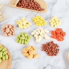 10g Artificial Grain Model Set Jade Rice Beans Nuts Photography Props